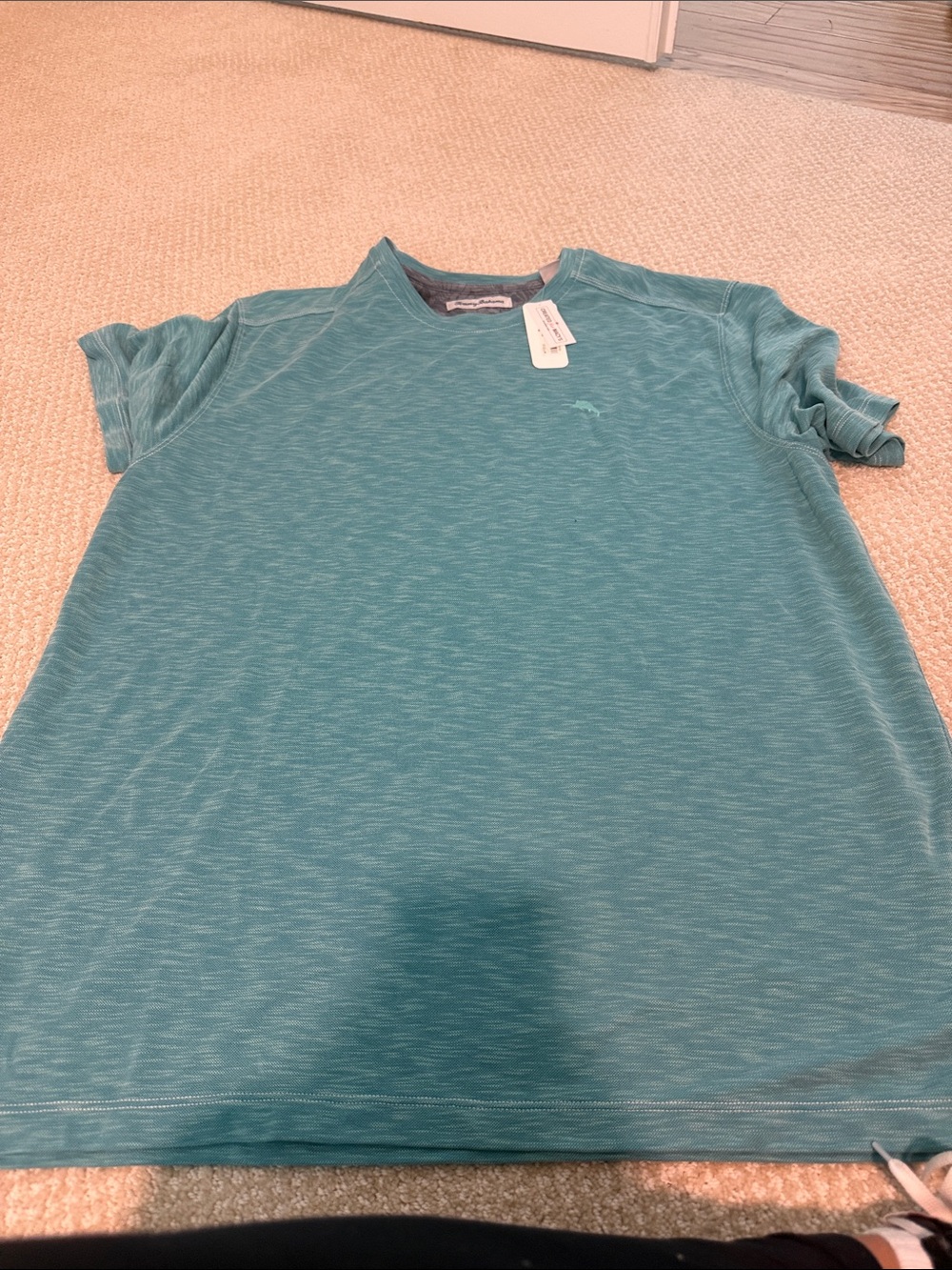 Tommy Bahama Teal Short-Sleeve Crew T-Shirt
